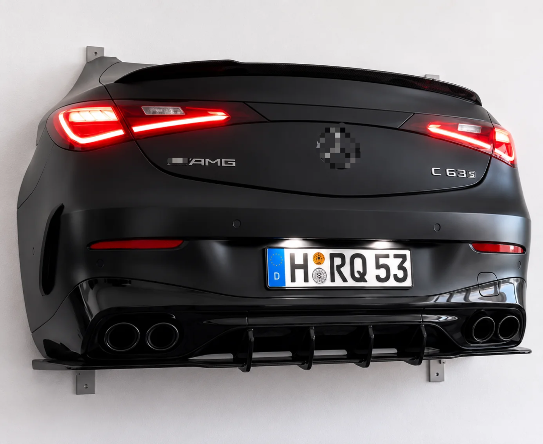 π Supercar Rear Wall-Mounted Ambient Decor Artwork
