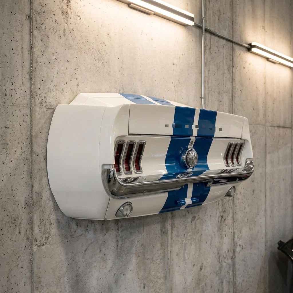 🏁 Supercar Rear Wall-Mounted Ambient Decor Artwork