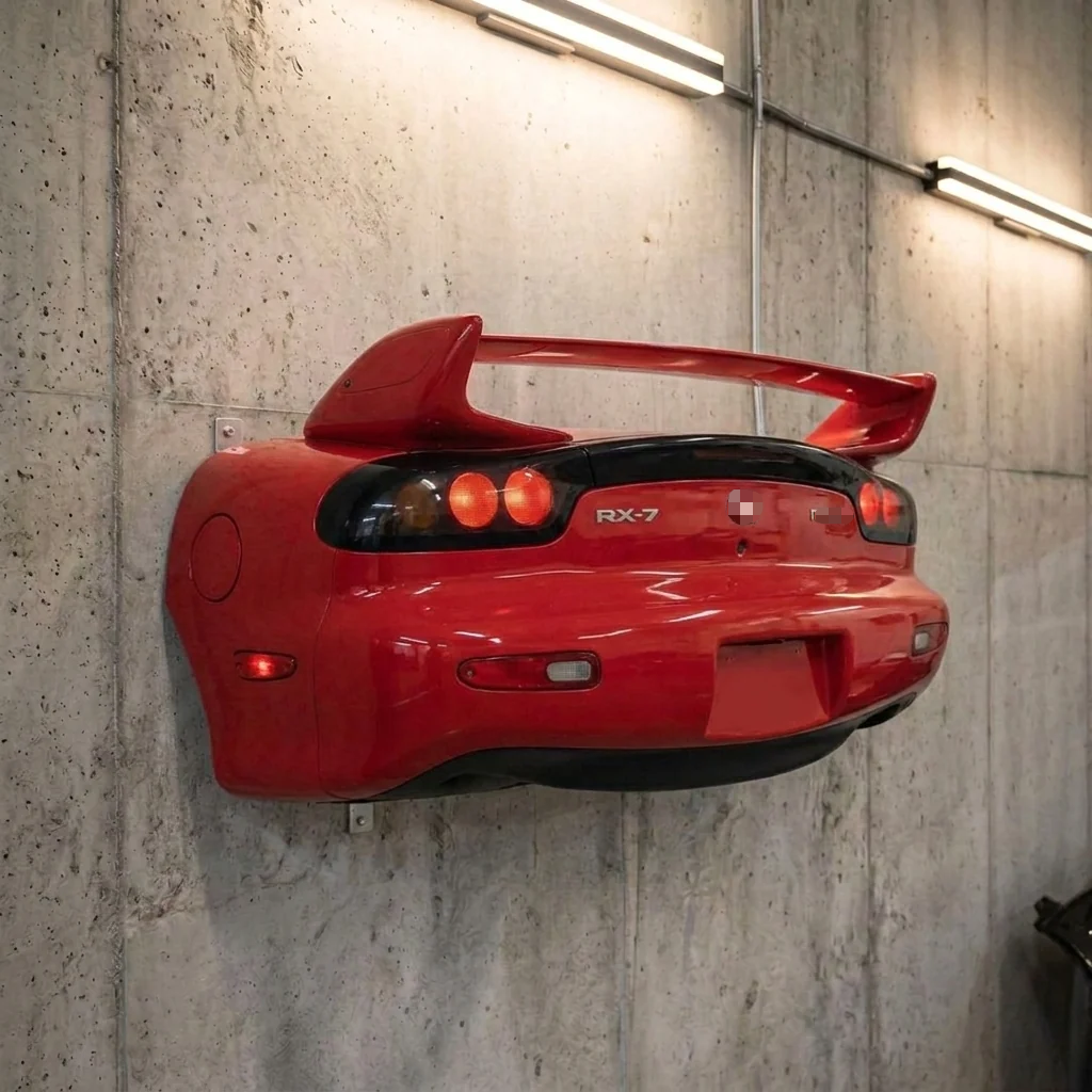 🏁 Supercar Rear Wall-Mounted Ambient Decor Artwork