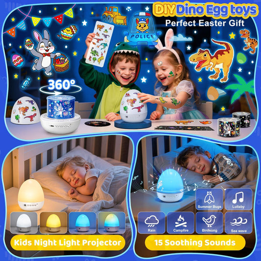 🥚 Dinosaur Egg Night Light Projector