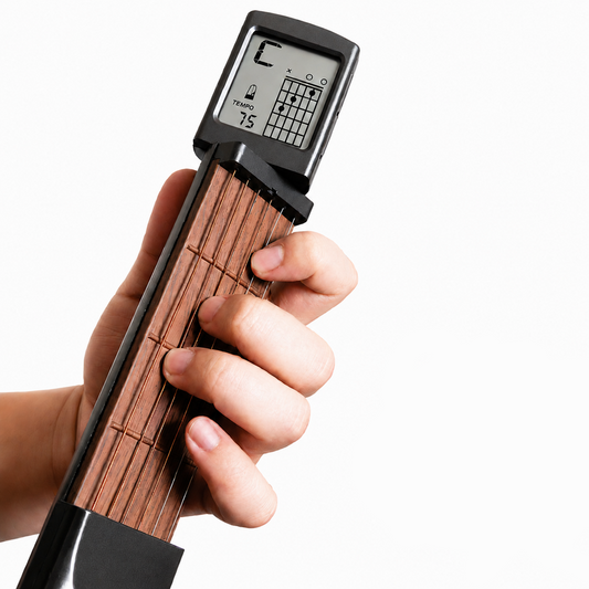 🎸 Guitar Chord Trainer –  Real Steel Strings, Compact & Portable