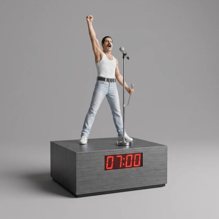 🎵 Retro Music Alarm Clock – A Fun & Stylish Way to Start Your Day