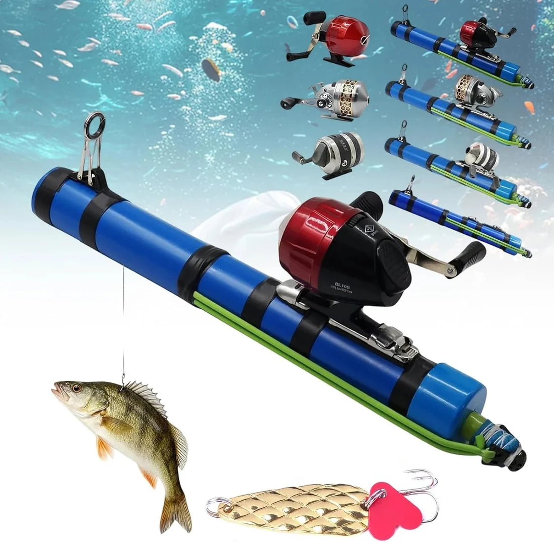 🎣Slingshot Fishing Rod – Compact, Portable & Cast Anywhere
