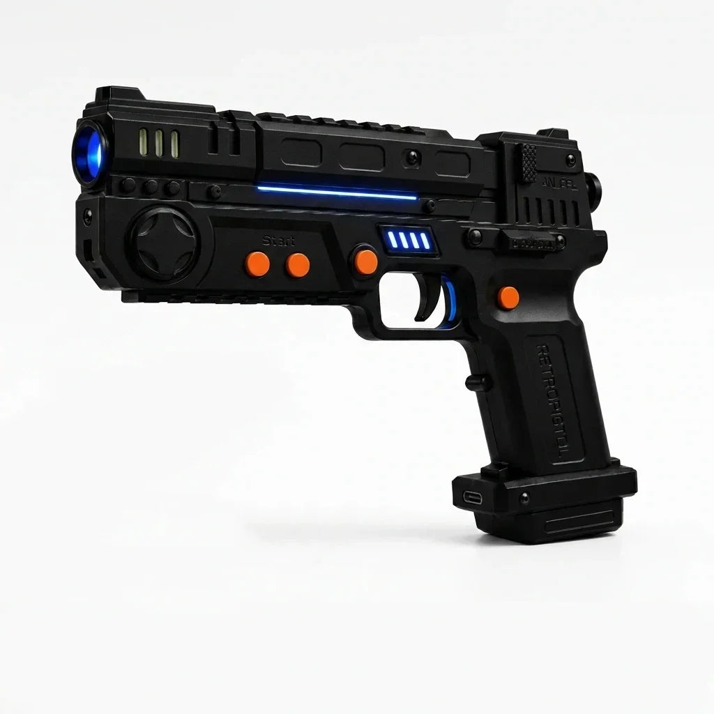 🔫 Wireless Arcade Light Gun – Instant Action, Zero Wires